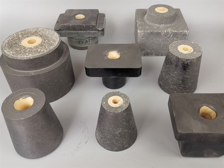 Steel Making Zirconia Inserts Refractory Tundish Nozzles